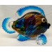JULIANA OBJETS D’ART ART GLASS FISH – LARGE MULTICOLOURED